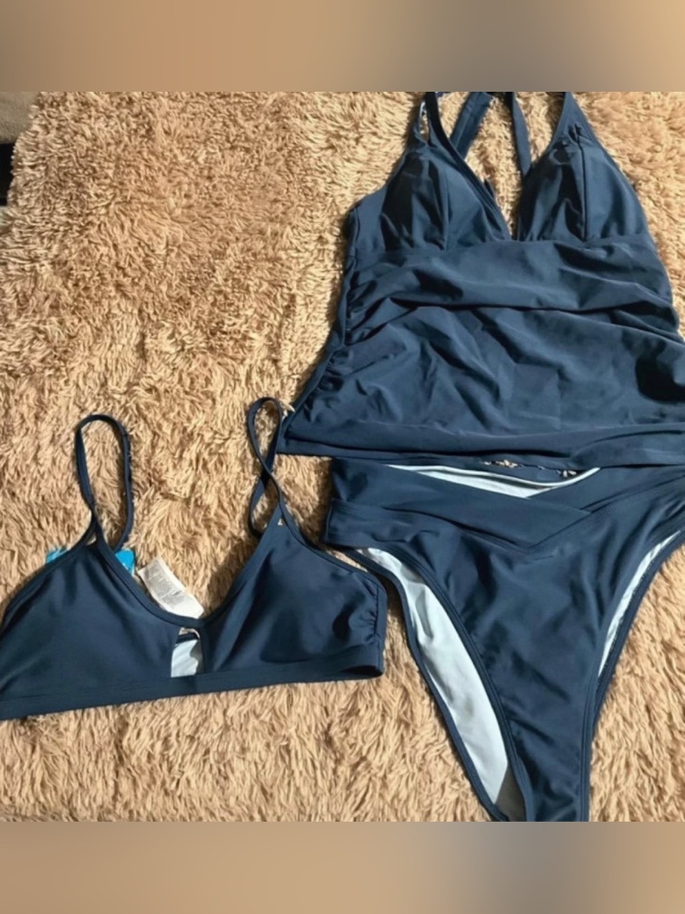 CUPSHE 3-Piece Swimsuit, NWT, Size M